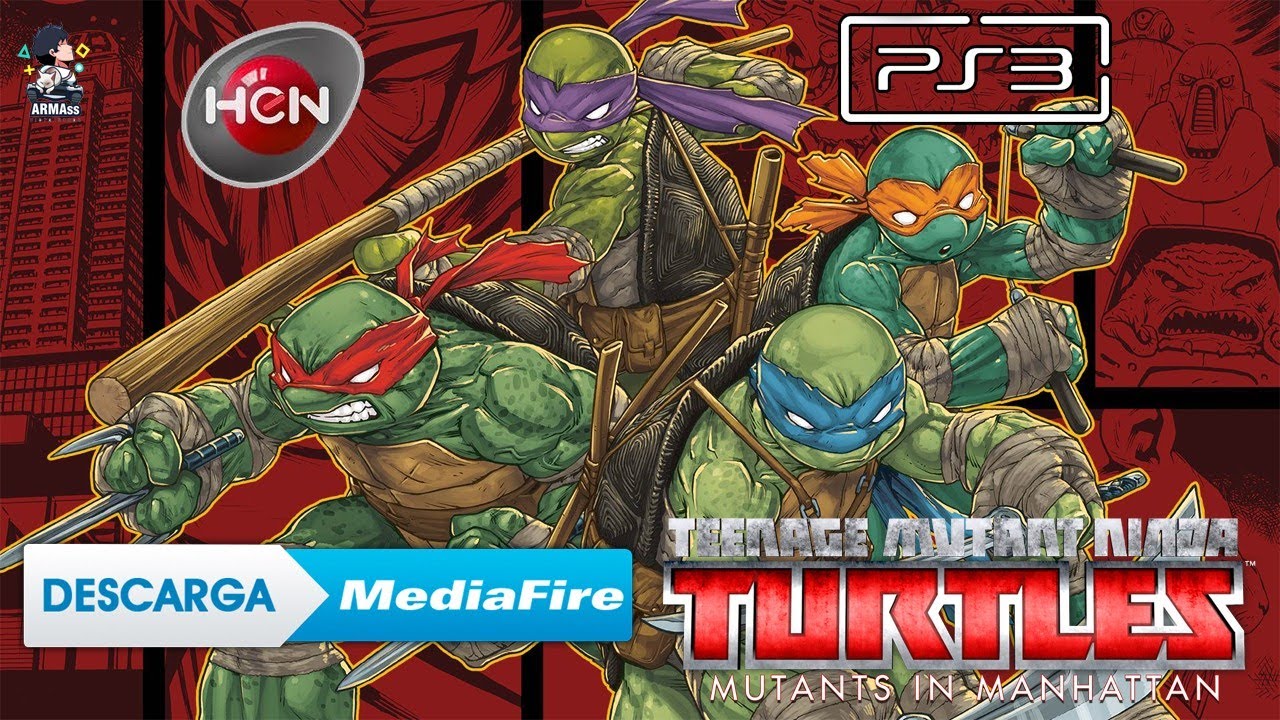 Teenage Mutant Ninja Turtles Mutants In Manhattan PS3 PKG - YouTube