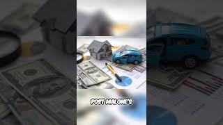 Post Malone's Net Worth: How He Made $45 Million! #shorts