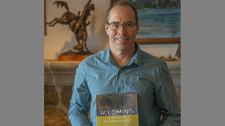 Author Sam Lightner, Jr. and "Wyoming: A History o...