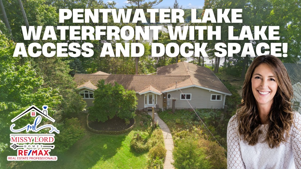 PENTWATER LAKE WATERFRONT WITH LAKE ACCESS AND DOCK SPACE! | Living in Lansing |