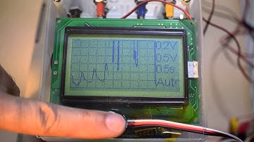 Arduino Oscilloscope with pulse sensor