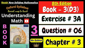 D3 Math Book Chapter 3 Exercise 3A Question # 6 Quadratic and Fractional equations  8th Edition
