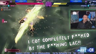 DSP Has Had It and Explodes Against the Lag! Salty Street Fighter 6 Dhalsim Session