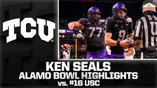Ken Seals 258 Yards Helps Tcu Past Usc 2025 Big 12 Football