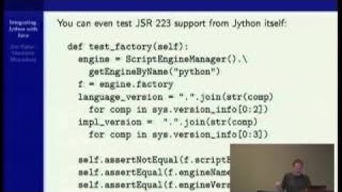 Integrating Jython with Java