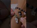 Handmade Cartoon Cat Flower Charm Bracelet – Enamel Rope Jewelry for Girls &amp; Women