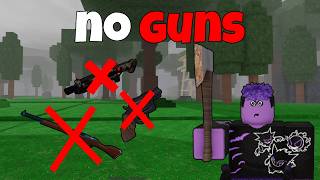 Can I Beat 99 Nights In The Forest With No Guns?