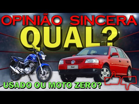 Vídeo: É melhor comprar uma motocicleta ou um carro?