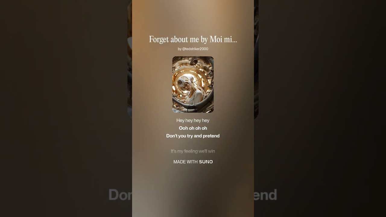 Forget about me by João Peneda ( Moi mixB )