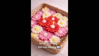 Handmade Flower Candles 🌸 | Perfect Gift | PAN India Shipping