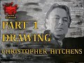 Drawing Christopher Hitchens by Sean Kamali Part 1