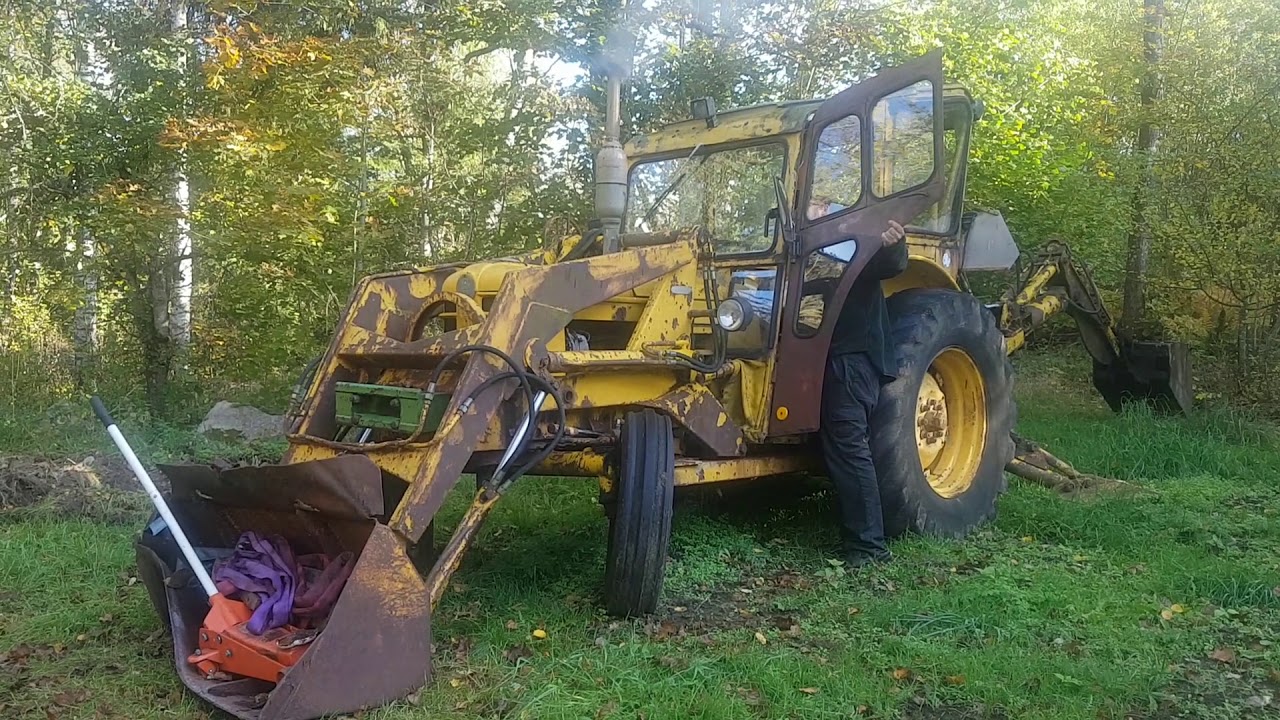 Bm 350 Boxer Traktorgrävare start