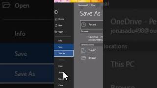 What is the Difference Between SAVE and SAVE AS in Word