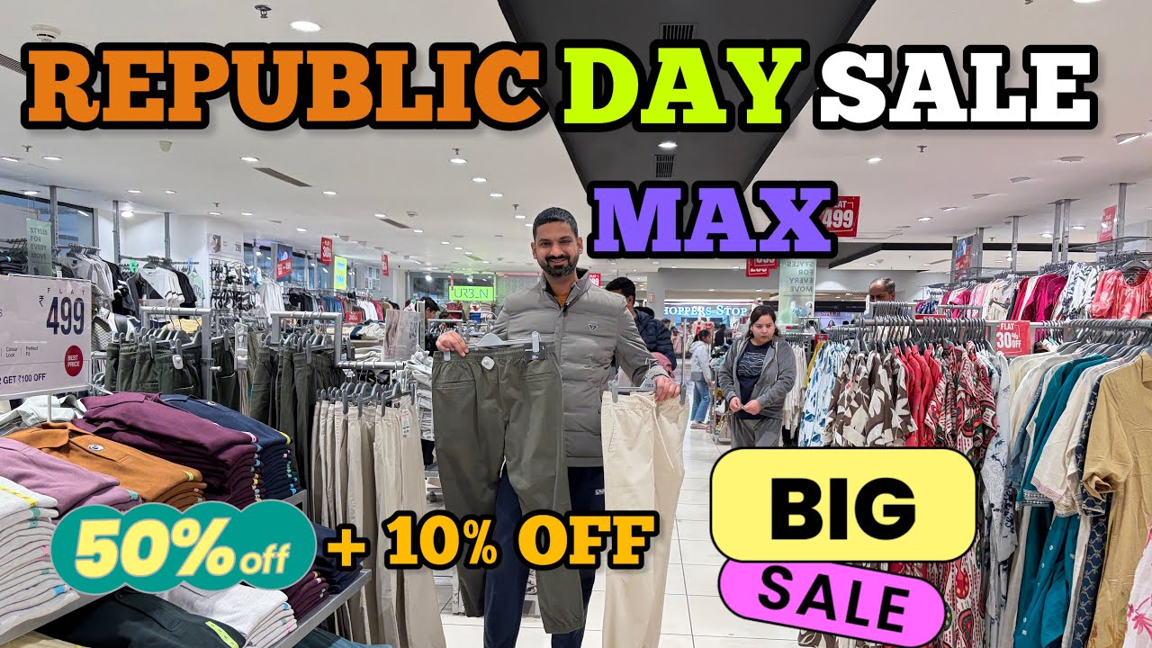 Max Winter Men’s Republic Day Sale 2026 🇮🇳 | Best Jackets, Hoodies🔥 