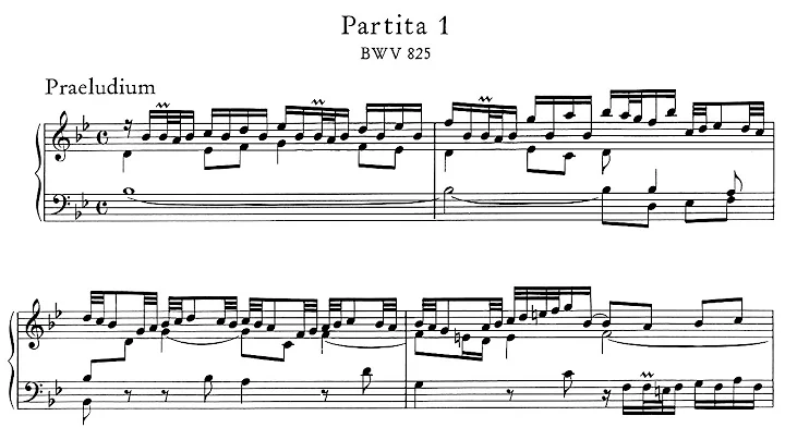JS Bach: Partita No. 1 in B Flat major, BWV 825 - Wanda Landowska, 1935 - Angel COLH 71