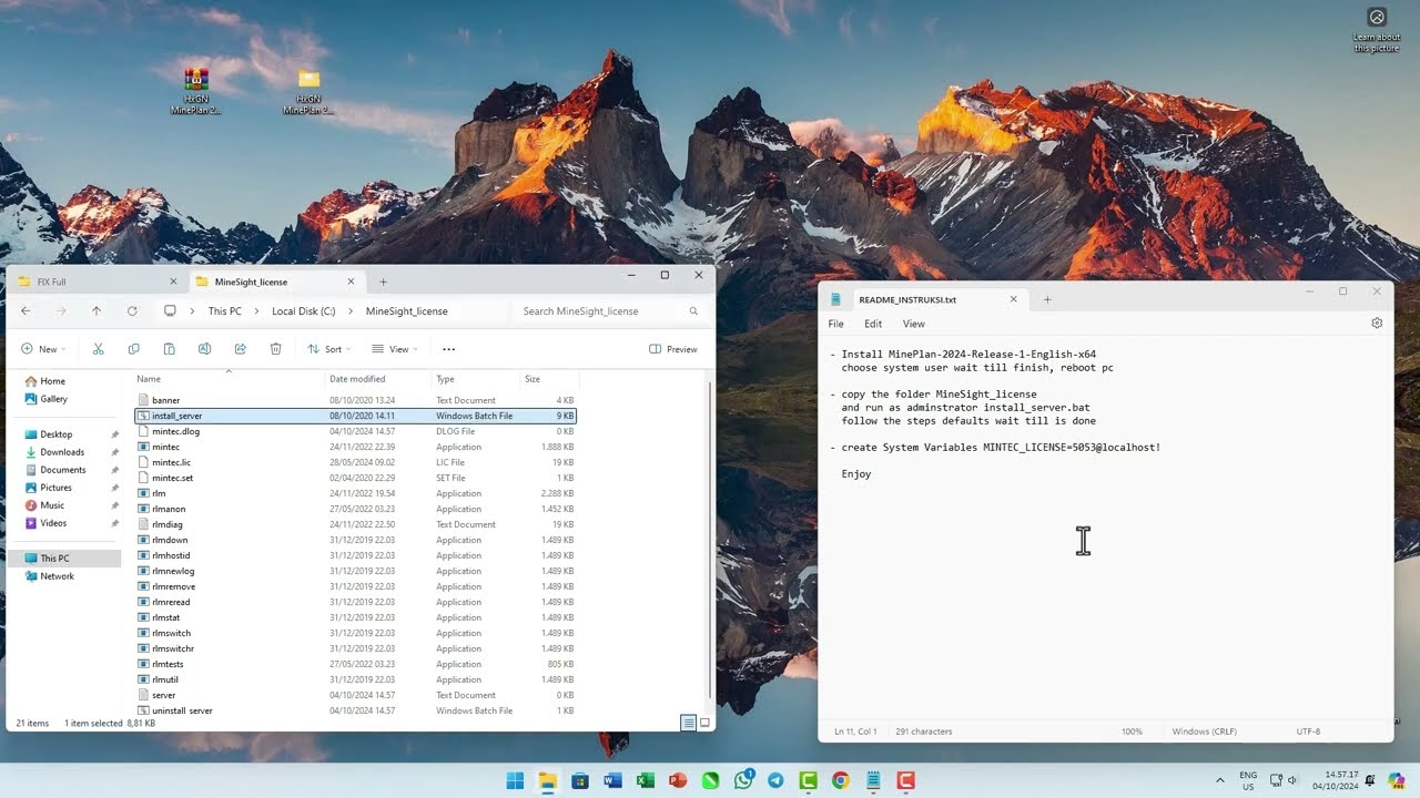 Install HxGN MinePlan 2024.1 Full Hexagon Mining Plan