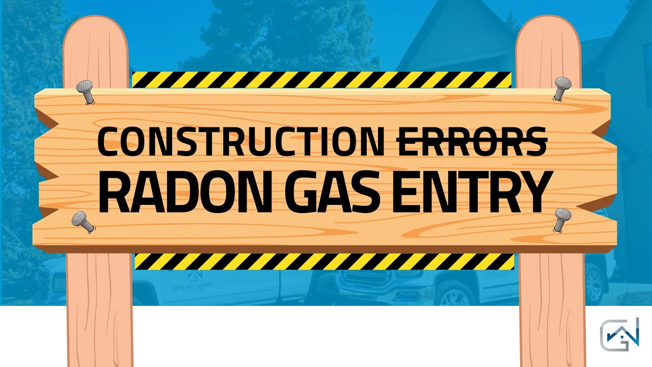 Dimple Board Basement Construction Errors - Radon Gas Entry