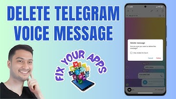 How to Delete a Telegram Voice Message | Tap Away Unwanted Messages!