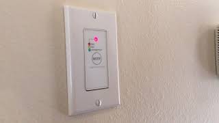 How to work your air exchange control