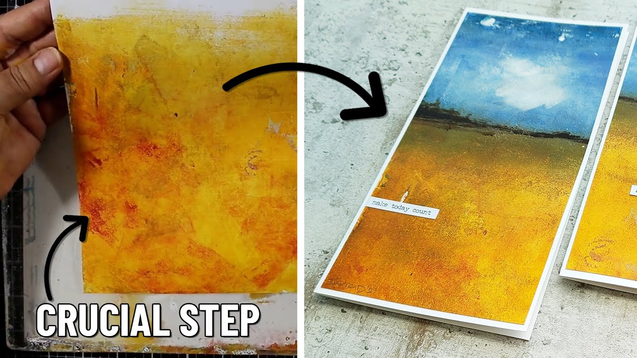 How to Print with a Gelli Plate