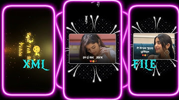 #suraj hua maddham x Tor mon paray💘💞XML file Bangla song 🔰 XML file alight motion 🔰 XML file 🔰