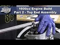 Jbugs  1600cc engine build series  part 2  top end assembly