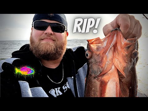 I Lost A MONSTER While Rock Fishing (CRAZY FIGHT!)