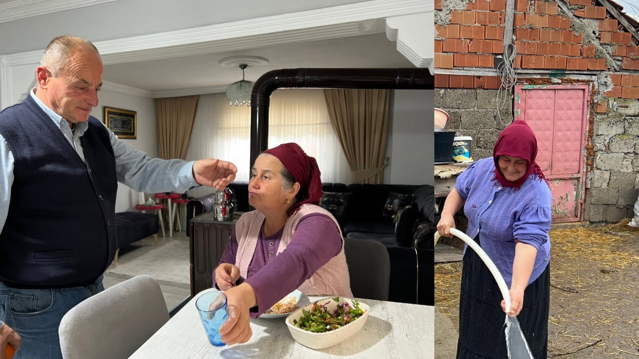 ANNEM KÜS‼️BABAMDAN AYRI SOFRAYA OTURDU😱USTALAR NELER YAPTI EV TURU 