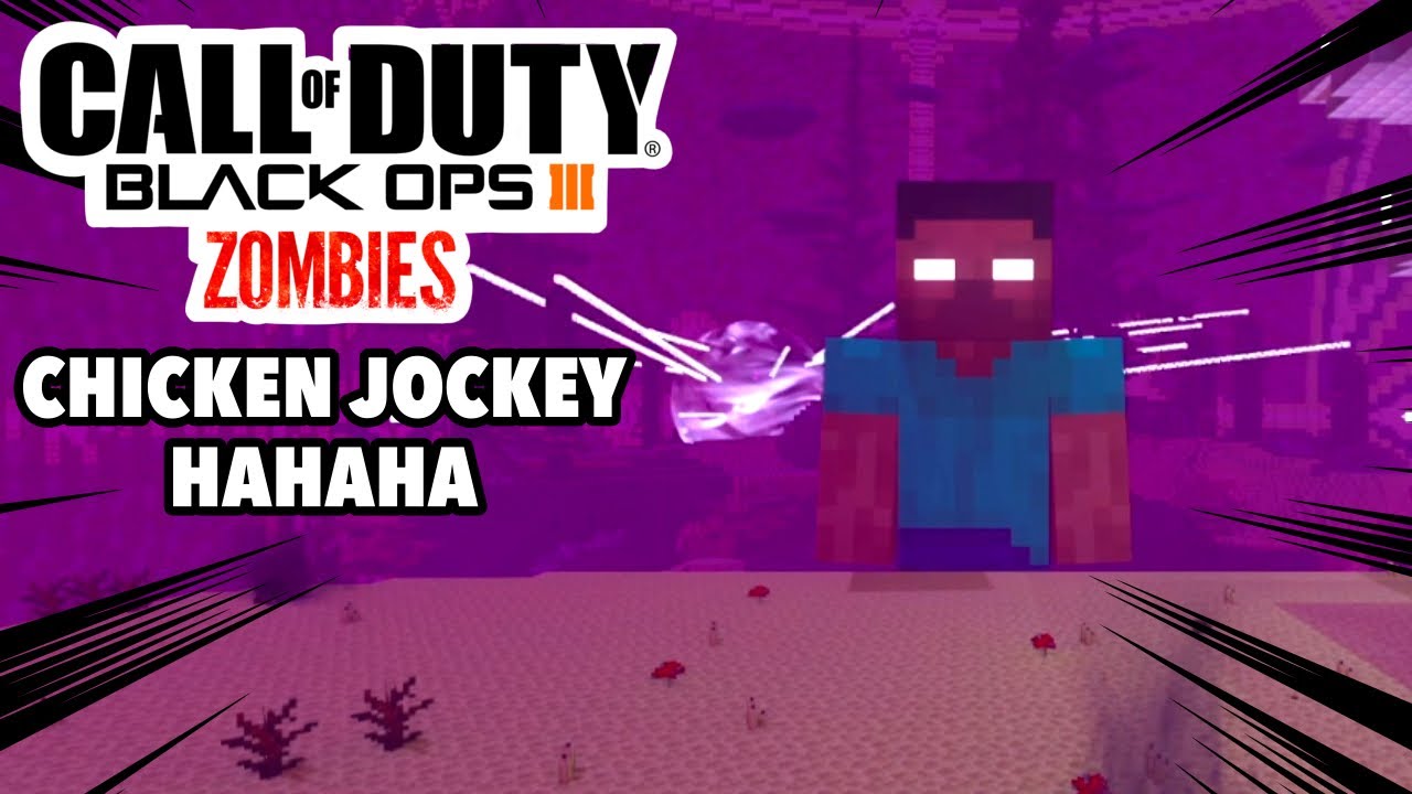 NEW MINECRAFT ZOMBIES MAP, CHICKEN JOCKEY, LAUGH HAHA (plz help) | Call ...