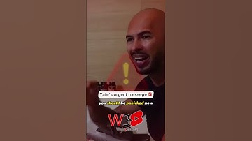 Andrew Tate crypto urgent messege NOW 🚨