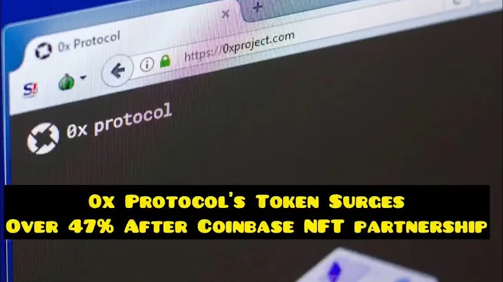 0x Protocol's Token Surges Over 47% After Coinbase NFT partnership