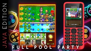 (Pool Party) Plants vs Zombies Japan Adventure 2012 Java Emulator Long-play No Commentary Gameplay