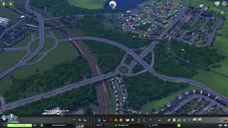 Cities Skylines - UK Map - Railway Progress Stage 1 Mainlines
