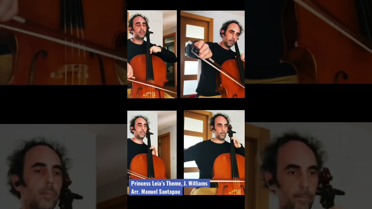 Princess Leia's Theme, John Williams for cello octet auf YouTube ansehen Princess Leia's Theme, John Williams for cello octet auf YouTube ansehen