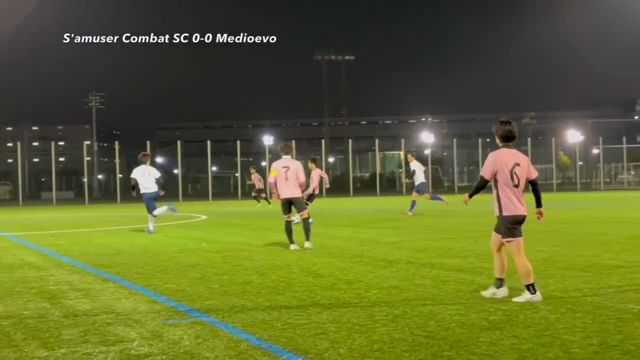 12/7(日)VS Medioevo 1本目