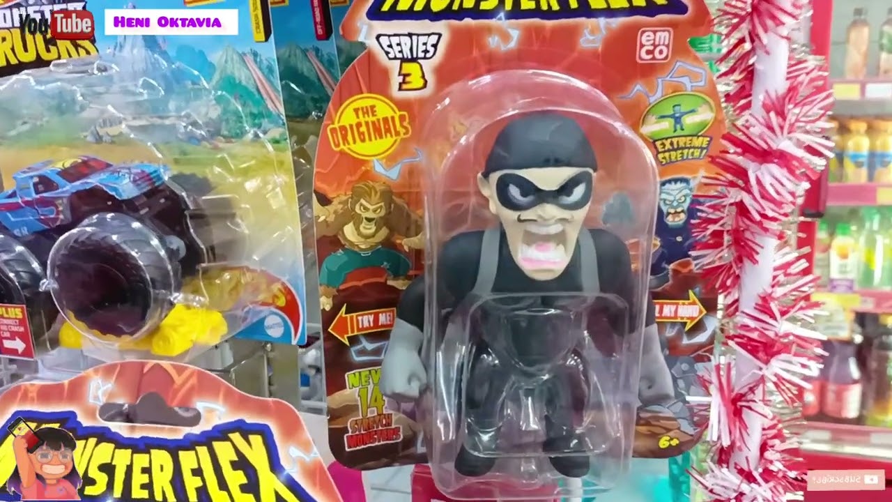 Unboxing Monster Flex Serie 3 Gummy Bear and Clown Guys 