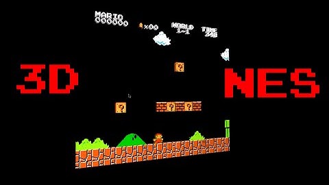 3D NES With Voxel Graphics Engine