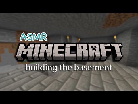 ASMR Minecraft | Adding On to the Base (soft whisper, game sounds, mouse and keyboard sounds)