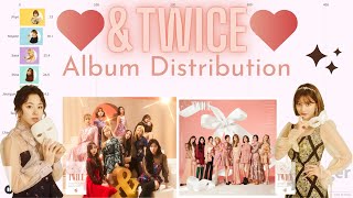 TWICE ~ &TWICE | Album Distribution