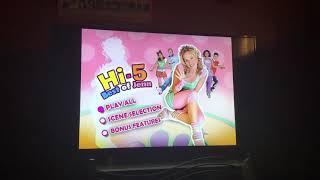 Hi-5: Best of Jenn 2010 DVD Menu Walkthrough