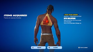 HOW TO GET STAR WARS SITH HOLOCRON BACK BLING IN FORTNITE!