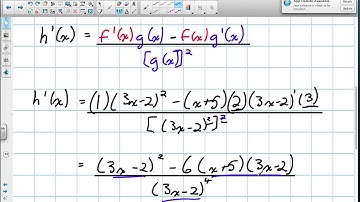 Quotient Rule of Derivatives Grade 12 Calculus and Vectors Lesson 2 4 7 15 13)