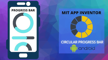 How To Use Circular Progress Bar || MIT App Inventor || Extensions