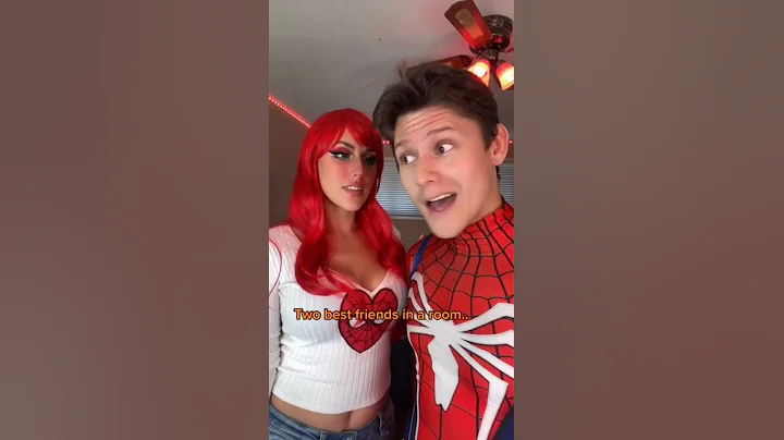 Kiss. We did it #spiderman #maryjane #marvel #fyp ...