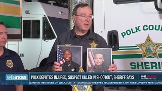 Polk County deputies hurt, suspect killed in shootout