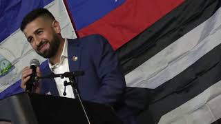 Hussam Marajda at Venezuela Forum, Riverside Church