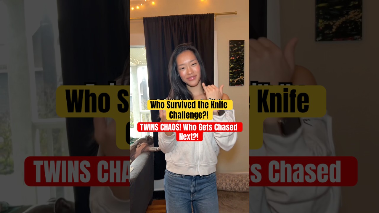 Близнецы, которых преследовали с ножом, совсем свихнулись 😂🔪 