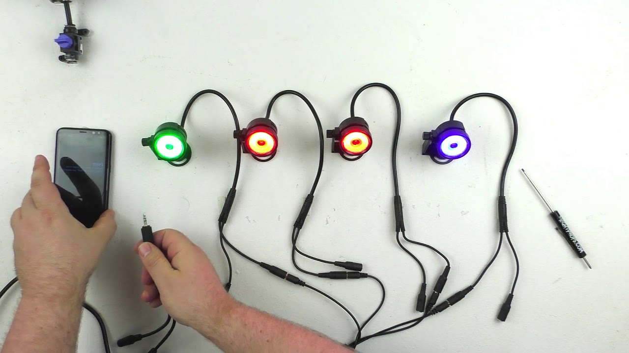 Programming and Powering Multiple Low Voltage Colorpiano LED Lights