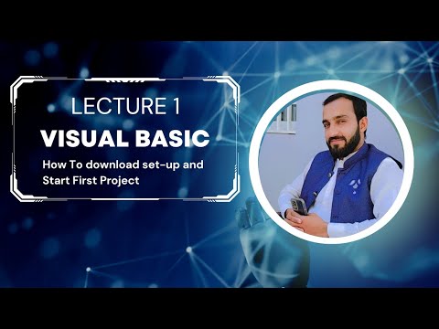 Lecture 1 How To Download a set-up of visual Basic 6.0. and run first ...