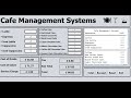 Developing a Café Management System in Java NetBeans - Tutorial 3